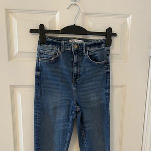 BLUE SKINNY JEANS ZARA